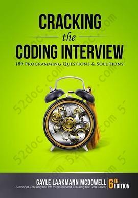 Cracking the Coding Interview: 189 Programming Questions and Solutions