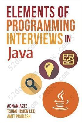 Elements of Programming Interviews in Java: The Insiders' Guide