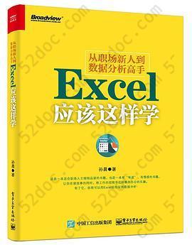 从职场新人到数据分析高手——Excel应该这样学