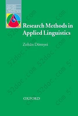 Research Methods in Applied Linguistics