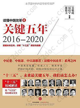 读懂中国改革4: 关键五年2016--2020